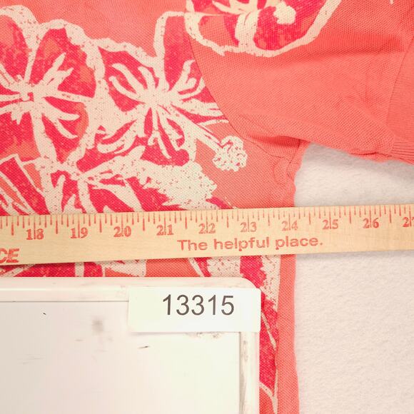 Chaps Casual Short Sleeve Collared Polo Shirt Adult Mens Size Large L Pink - Picture 7 of 10